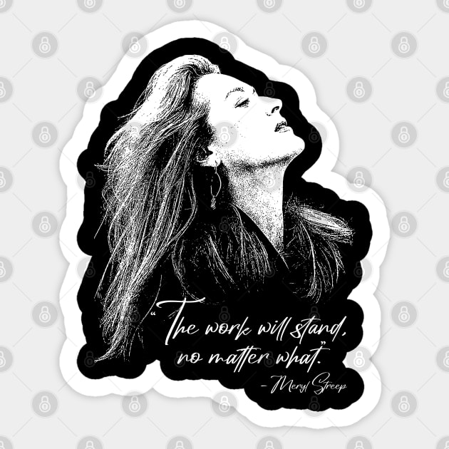 Meryl Streep Sticker by Knockbackhaunt